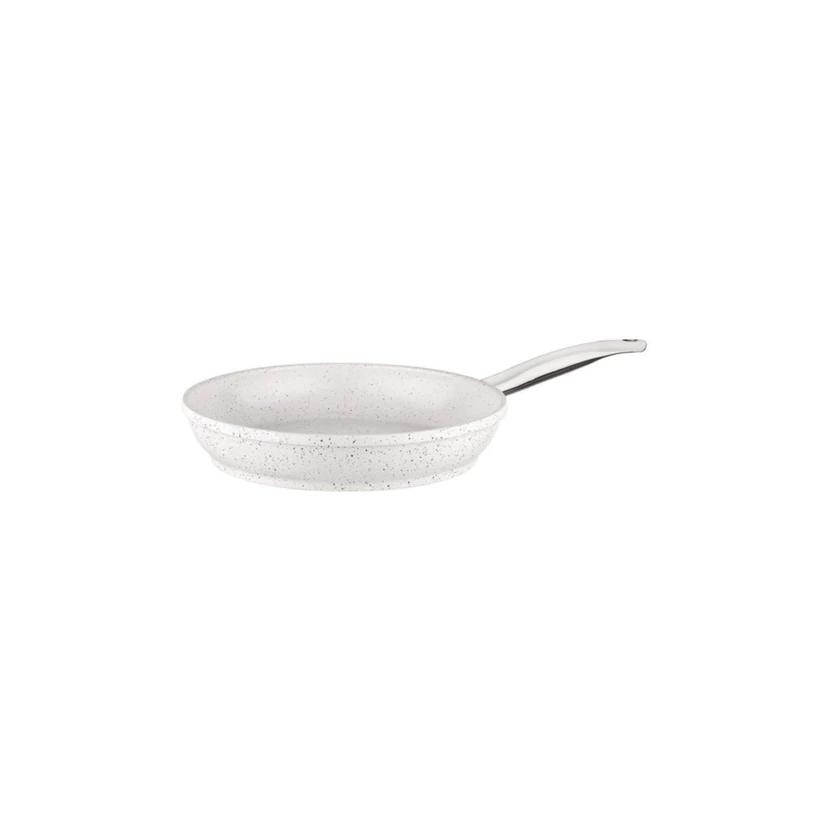 ماهیتابه گرانیتی تاچ 26 سانتی‌متر سفید