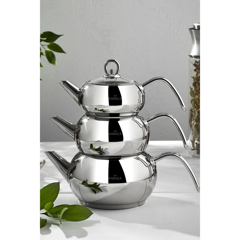 کتری قوری میدی کاراجا با کف القایی 3D