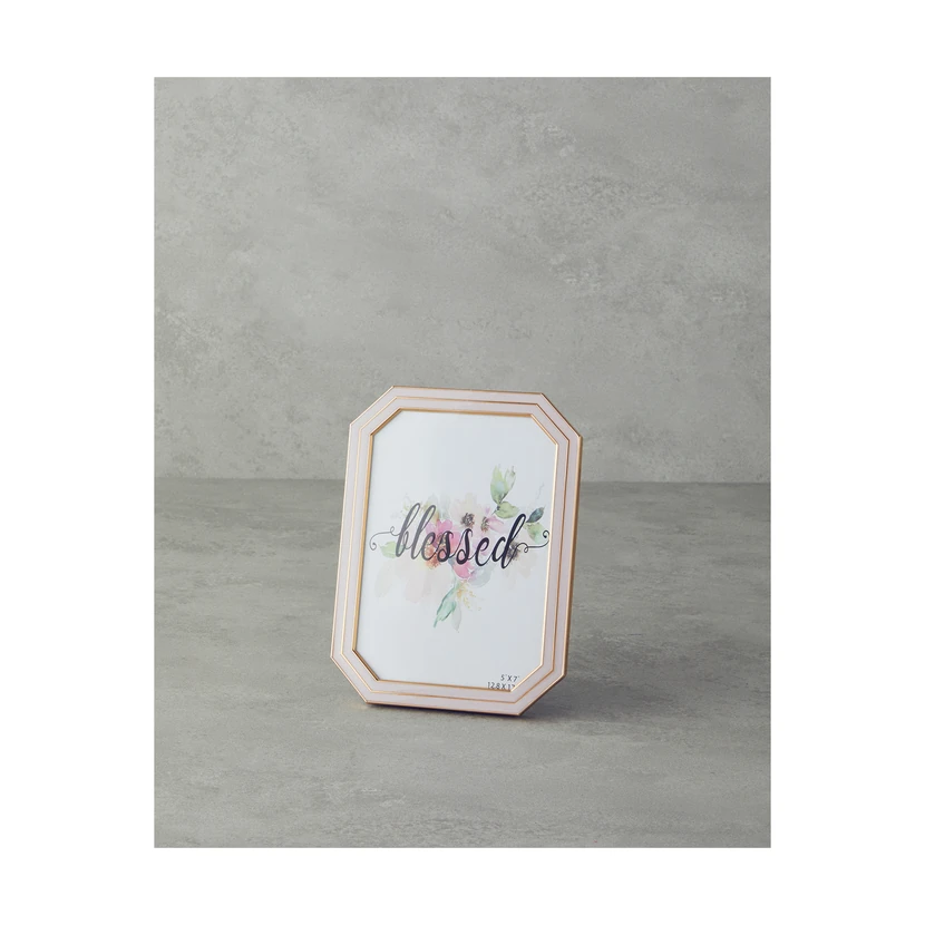 قاب عکس فلزی آلیسا انگلیش هوم 13x18 یاسی