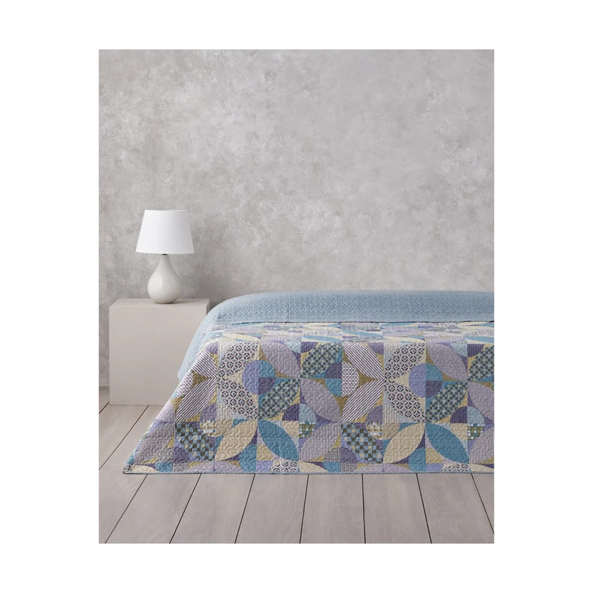 روتختی چندکاره انگلیش هوم پچ اسکوئر دو نفره 200 × 220 سبز