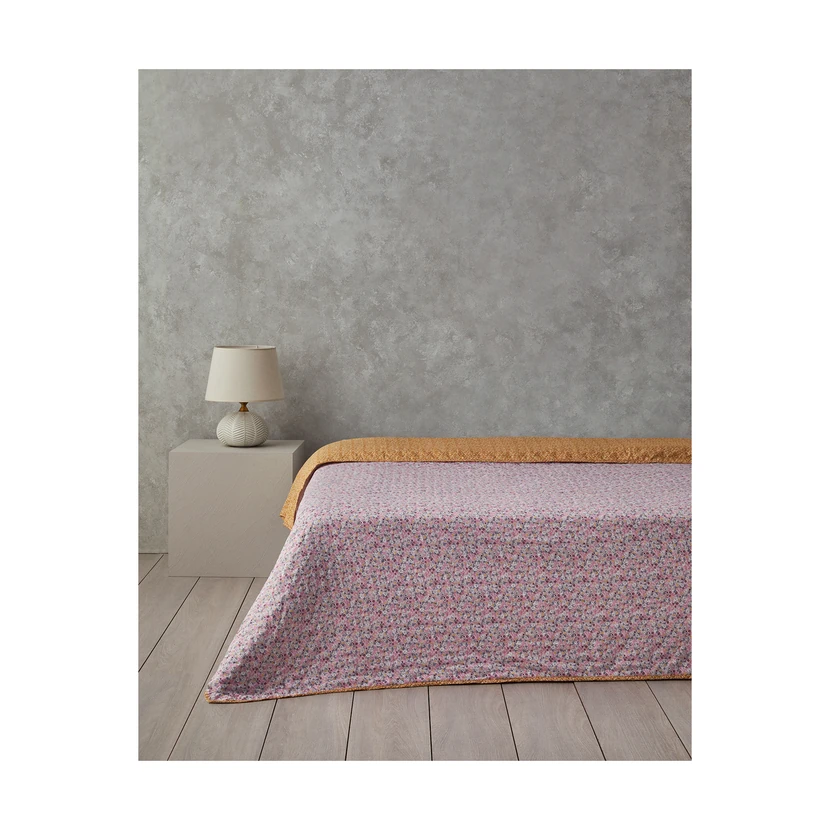 روتختی چندمنظوره دونفره بابونه صورتی 200×220 انگلیش هوم