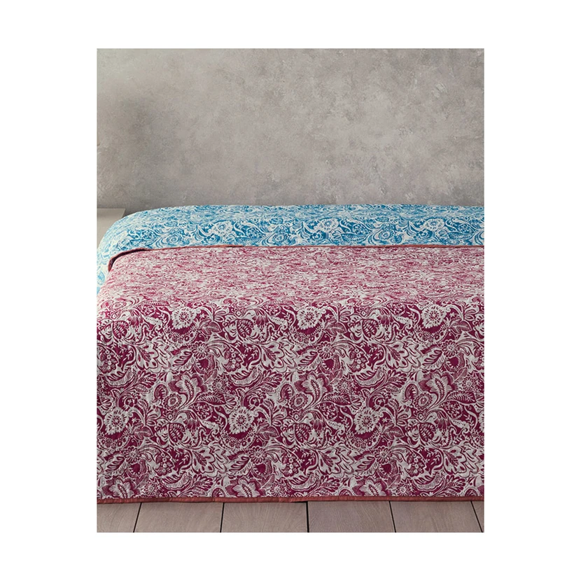 روتختی دو نفره انگلیش هوم چندکاره فولک آرت 200×220 سانتی