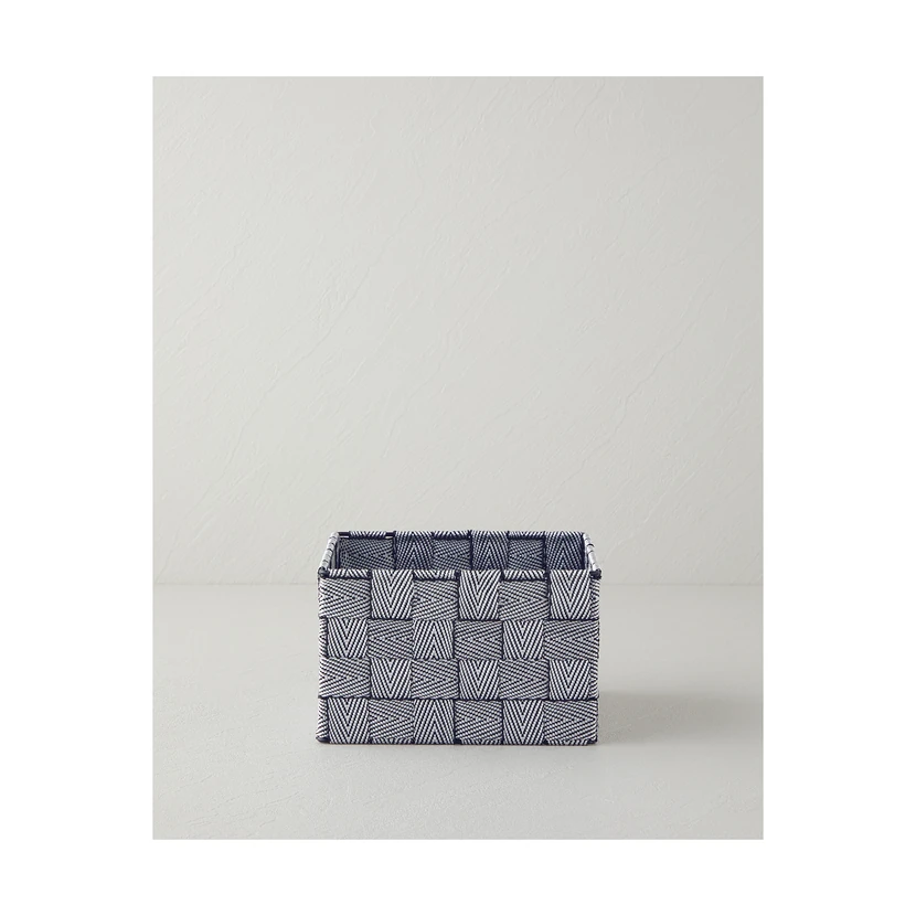 سبد شاین انگلیش‌هوم 17×17×10 سانتی‌متر مشکی و سفید