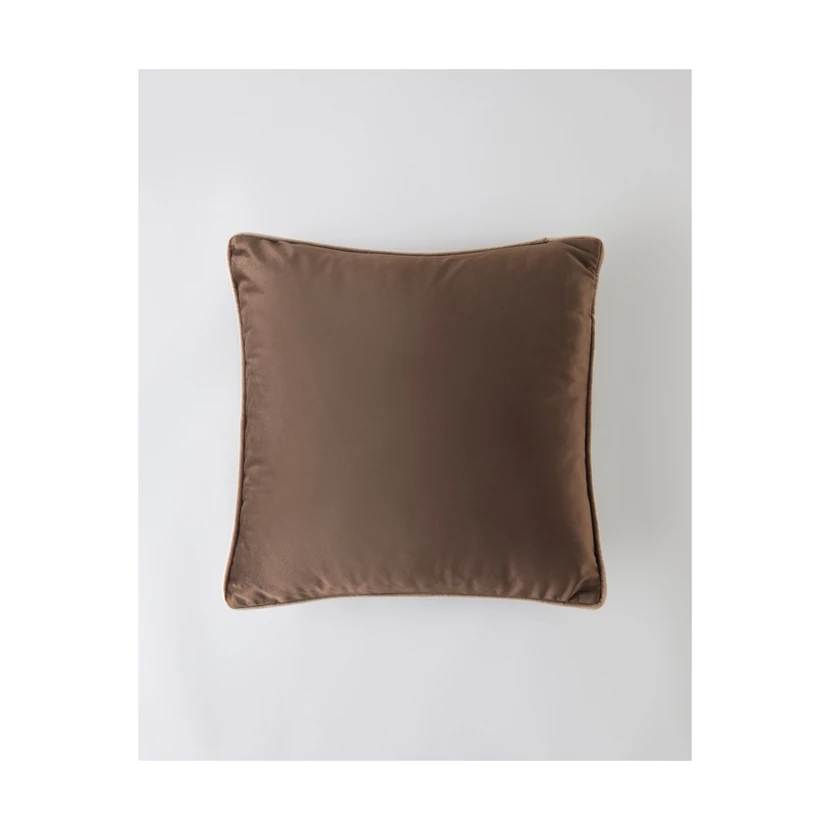 روکش کوسن دکوراتیو موکا انگلیش هوم 45x45 سانتی‌متر قهوه‌ای