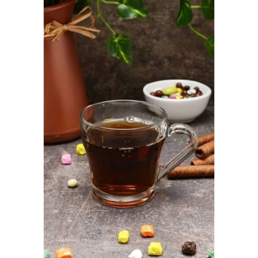 پاشاباغچه لیوان چای دسته‌دار کرُما 205 میلی‌لیتر 6 عددی