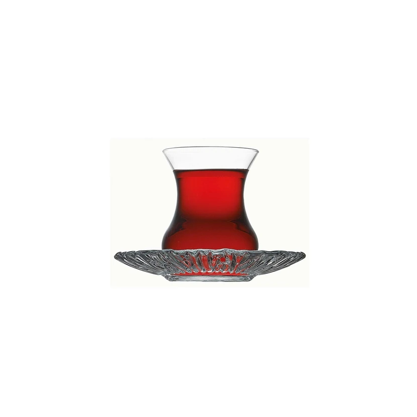 ست چای‌خوری پاشاباغچه آروورا 12 پارچه شیشه‌ای (6 نفره)