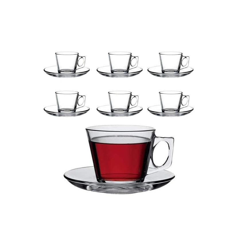 ست ۱۲ پارچه استکان چای پاشاباغچه مدل ولا ۶ نفره