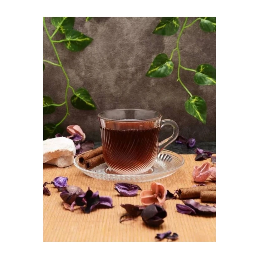 ست فنجان چای مارمارا پاشاباغچه 180 سی‌سی 12 پارچه