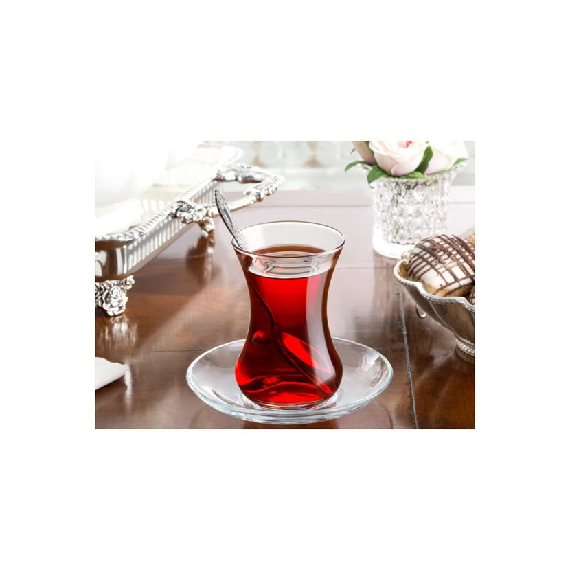 ست 6 عددی لیوان چای کارلوتا 120 میلی‌لیتری مادام کوکو