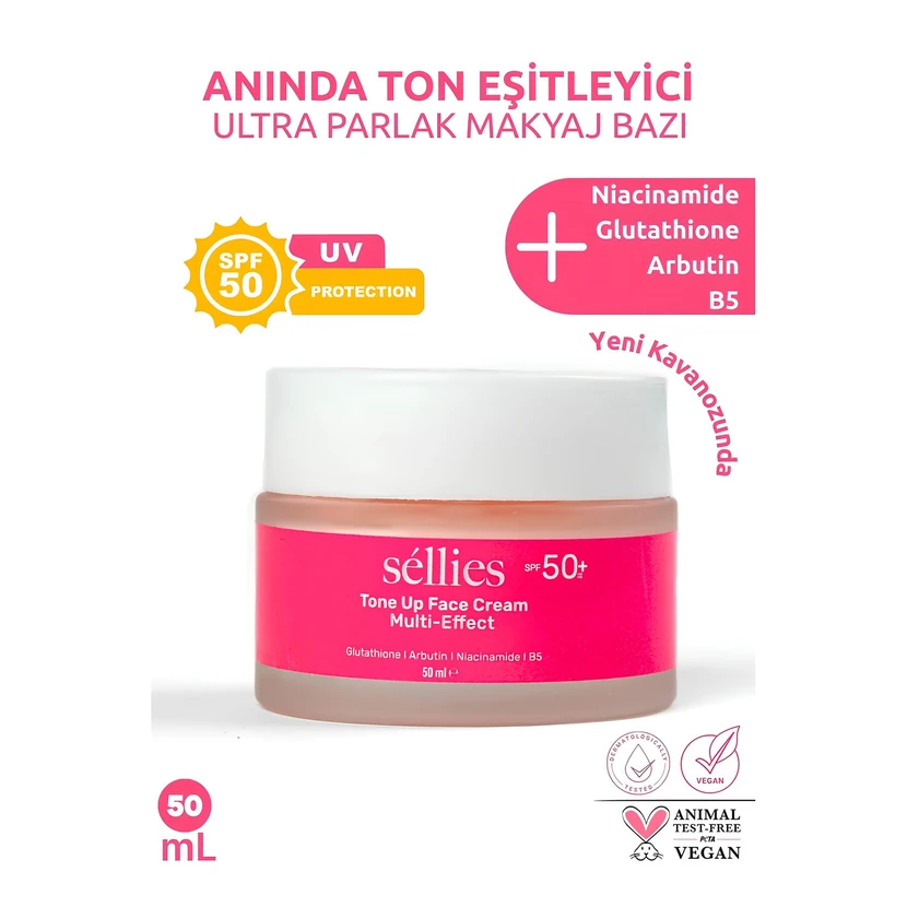 پایه آرایش درخشان سلِیس SPF50 - یکدست‌کننده و ترمیم‌کننده پوست