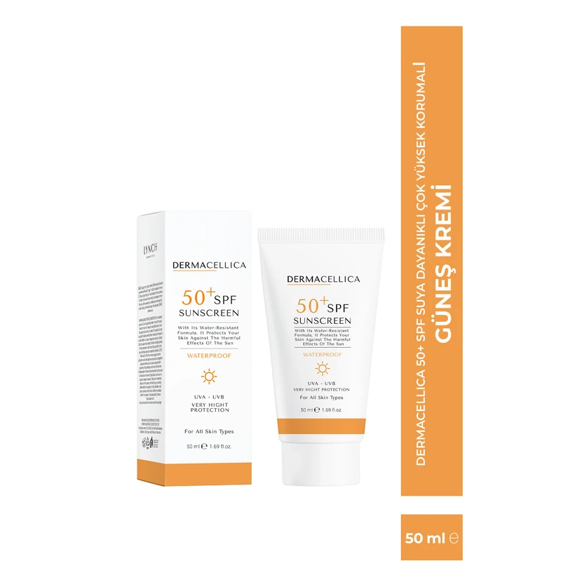 کرم ضدآفتاب لینچ SPF50 مقاوم در برابر آب ۵۰ میلی‌لیتر