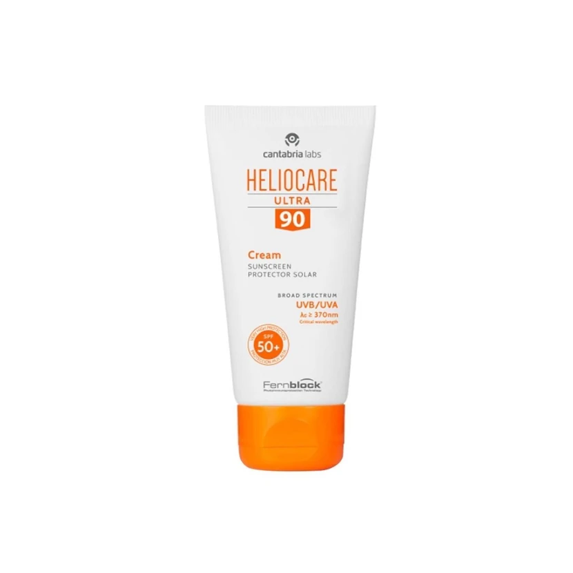 کرم ضدآفتاب هلیوکر اولترا 90 با SPF50 حجم 50 میلی‌لیتر