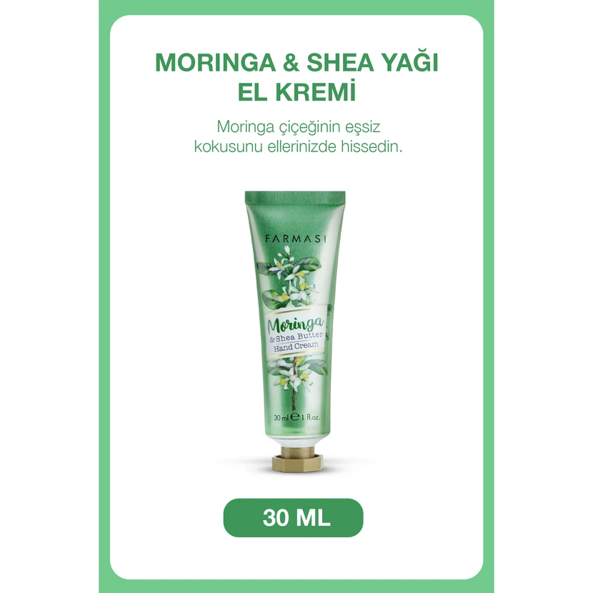 کرم دست مورینگا شی‌آ فارماسی 30 میلی‌‌لیتر