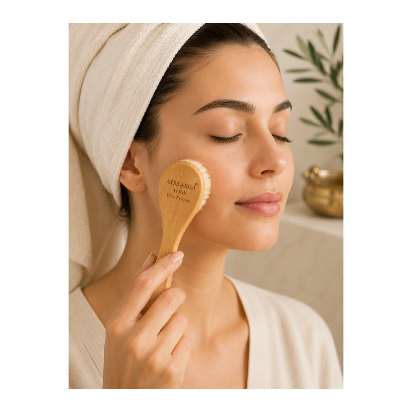 برس صورت موی اسب طبیعی آیشه آرگا