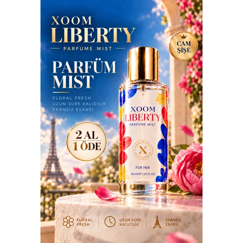 زوم لیبرتی اسپری عطر 30 میلی‌لیتر تازگی تمام‌روز