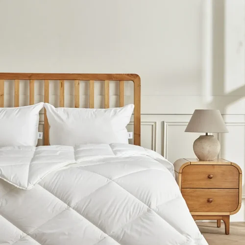 عکس لحاف بالش یک نفره کاراجاهوم نانو پنبه 155×215 سانتی