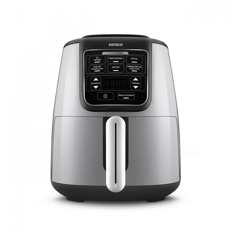 عکس هواپز و سرخ کن سخنگو کاراجا Air Pro Cook طوسی روشن