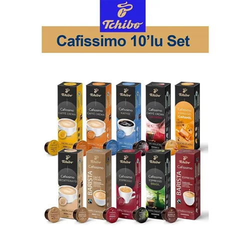 کپسول قهوه متنوع چیبو Cafissimo بسته 100 عددی
