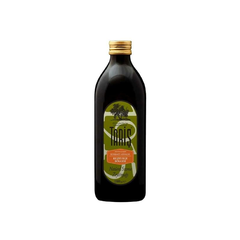 روغن زیتون فرابکر طبیعی تاریش شمال دریای اژه شیشه 1 لیتر