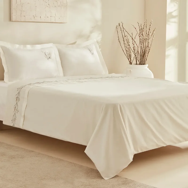 عکس سرویس کاور لحاف دو نفره پنبه کاراجاهوم Dorado خردلی