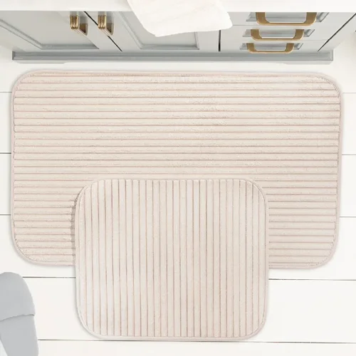 پادری حمام ۲ عددی مادام کوکو ماتیلدا قهوه ای روشن