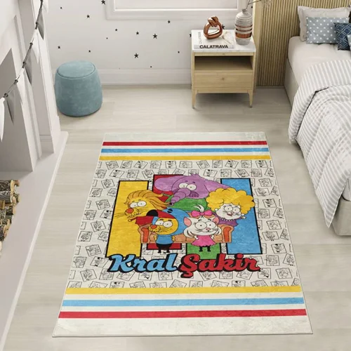 عکس فرش کاشمیر Sıkı Dostlar ابعاد 100x150
