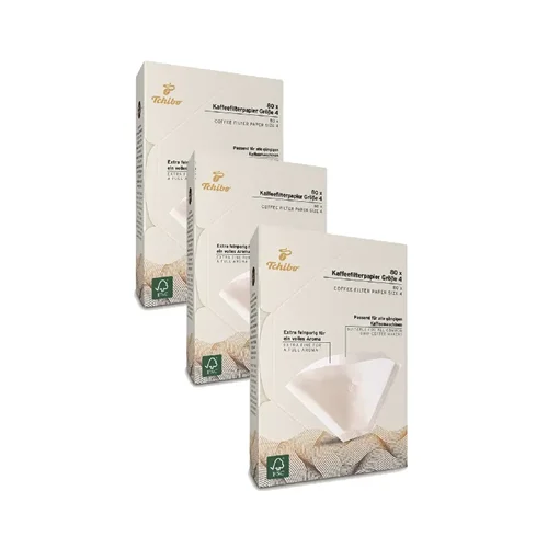 فیلتر کاغذی چیبو سایز ۴ تعداد 80 عدد ۳ بسته