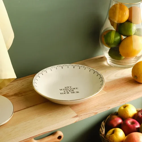 بشقاب خورش خوری کاراجا Farmland Chıcken قطر 18 سانتی