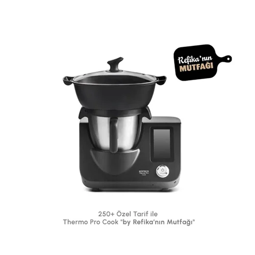 عکس ربات آشپزخانه ۱۴ کاره کاراجا Thermo Pro Cook مشکی