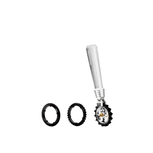 چرخ برش خمیر پاستا مارکاتو Pastawheel نقره ای