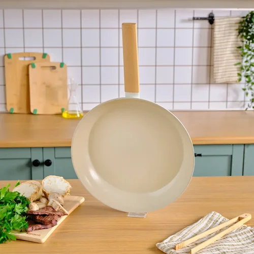 عکس ماهیتابه القایی کاراجا سوئیس کریستال کرم 32 سانتی