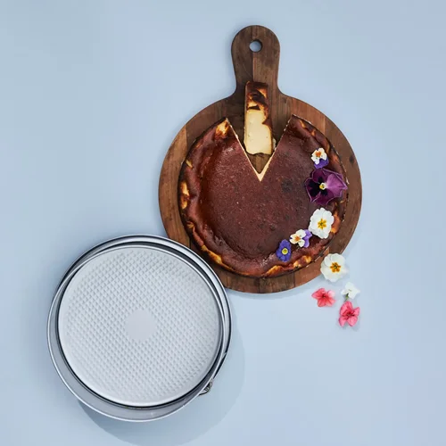 قالب کیک کمربندار کاراجا Nimbus نقره ای 26 سانتی