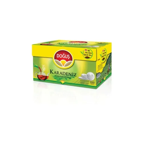 چای کیسه ای قوری دریای سیاه دوغوش 100 عددی