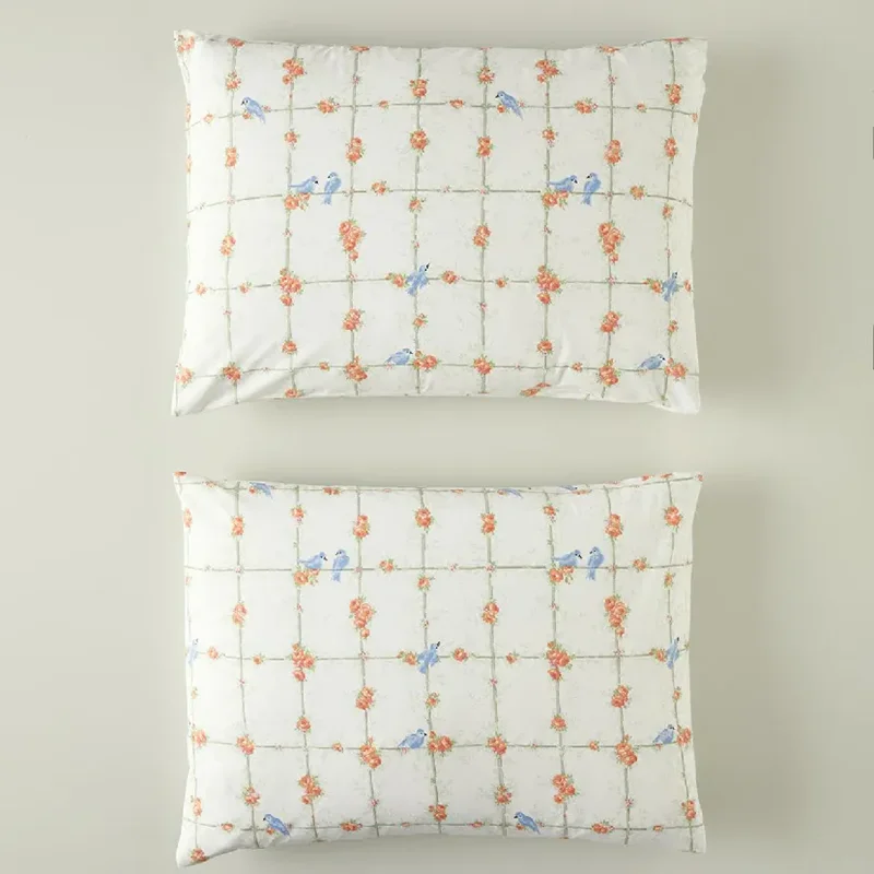 عکس روبالشی ۲ عددی انگلیش هوم پرنده رنگی