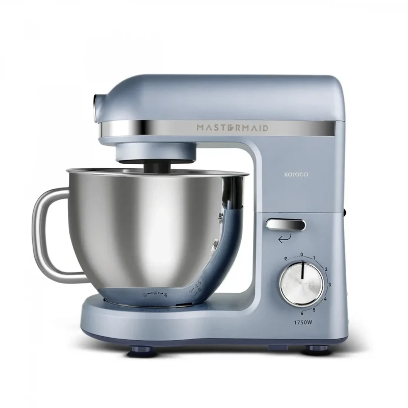 عکس همزن کاسه دار کاراجا مسترمید شف پرو خاکستری آبی