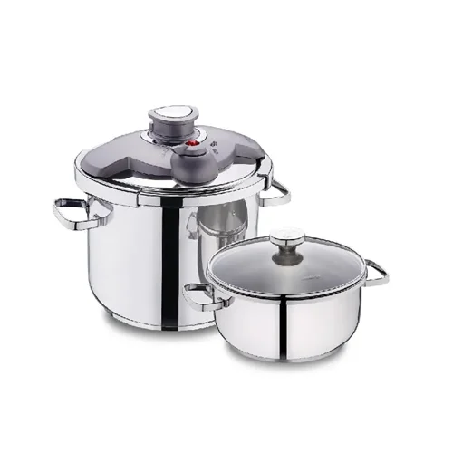 زودپز دوقلو ۴ و 6 لیتری کرکماز Aqua