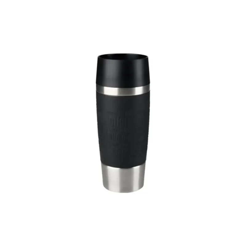 عکس تراول ماگ تفال مشکی 360 میلی