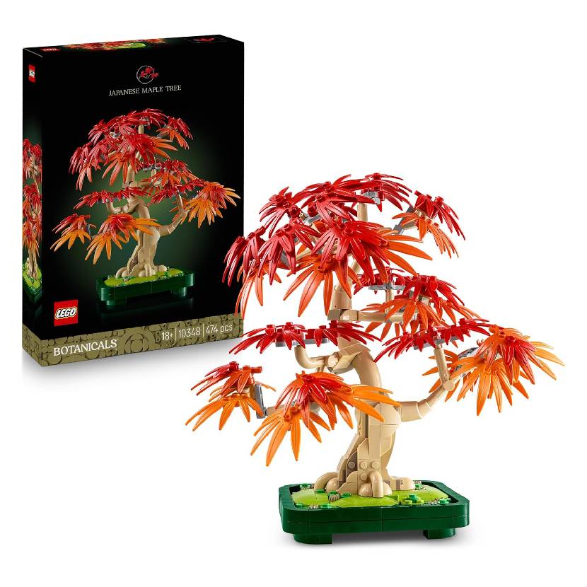 عکس لگو بوتانیکالز مدل درخت بونسای افرای قرمز ژاپنی کد 10348