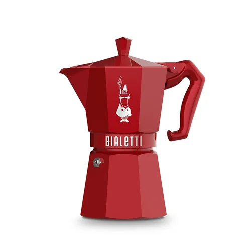 موکاپات بیالتی Moka Express Excl Kırmızı 6 Cup قرمز