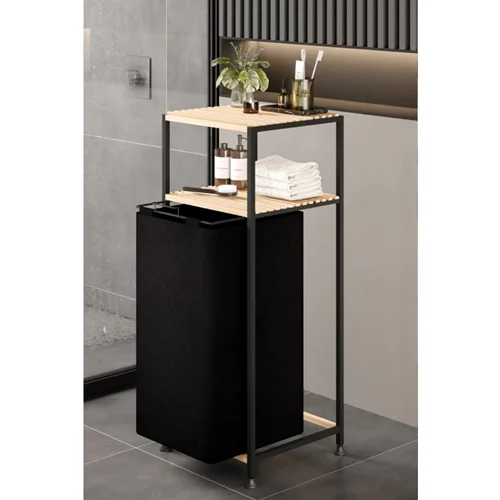 عکس نظم دهنده حمام سبد رخت چرک بینو Bn7836 مشکی