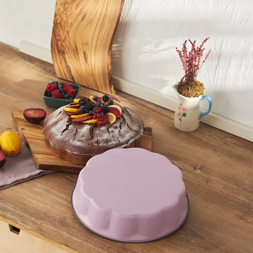 قالب کیک کاراجا Multicake Fiorella صورتی 25 سانتی
