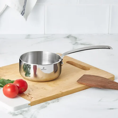 عکس شیرجوش استیل القایی کاراجا 3Ply PowerSteel 316 سایز 10