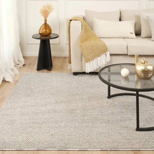 فرش کاشمیر لینا اسکاندیناوی 290×200 سانتی طوسی