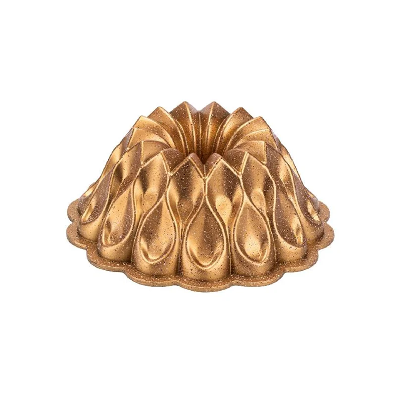 عکس قالب کیک تاچ داملا طلایی 26 سانتی