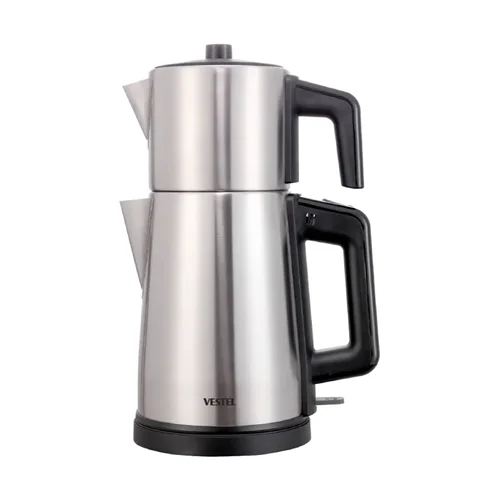 چای ساز استیل وستل 4000 FS نقره ای