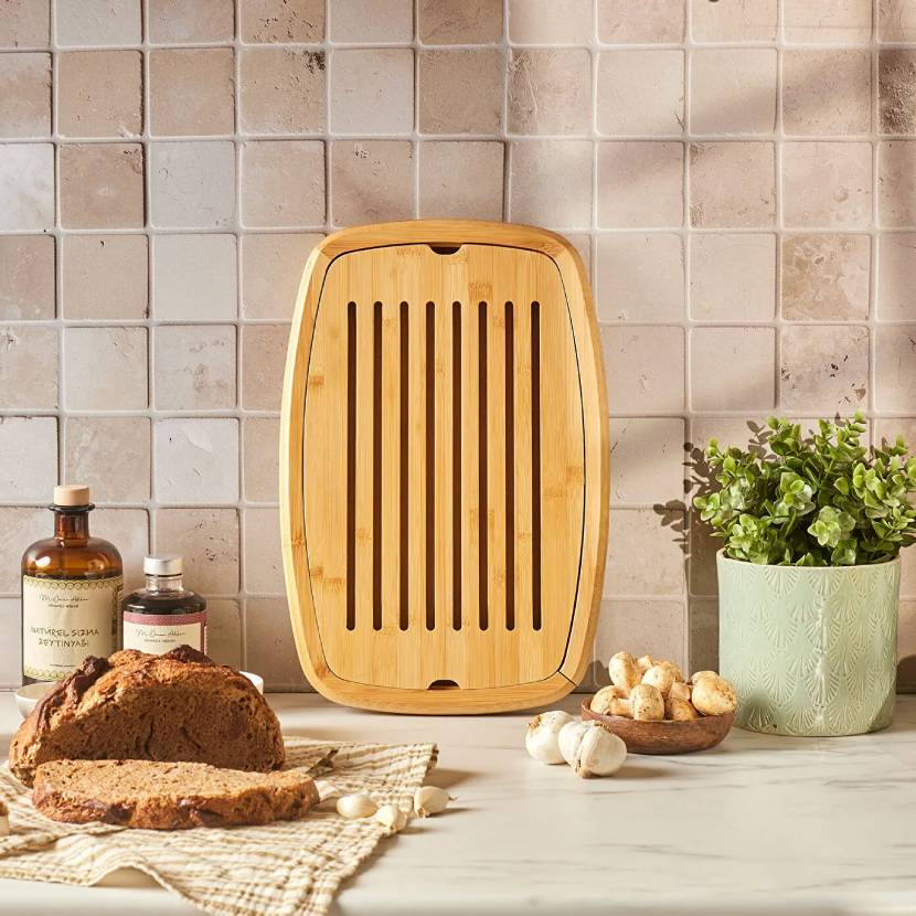 تخته برش و سرو بامبو کاراجا مدل آریا