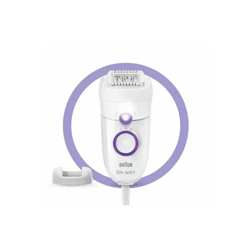 اپیلاتور خشک براون Silk-épil 5 5505 بنفش