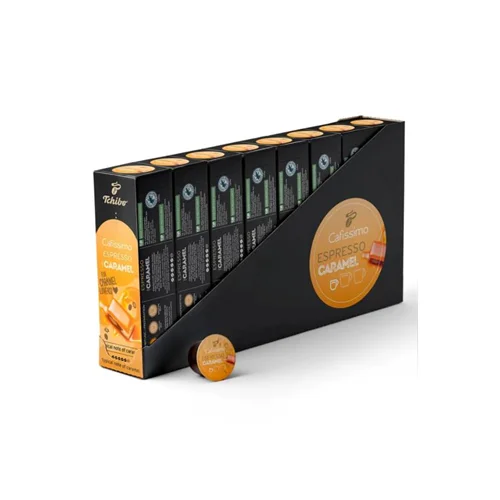 کپسول قهوه چیبو Cafissimo Espresso Caramel بسته 80 عددی