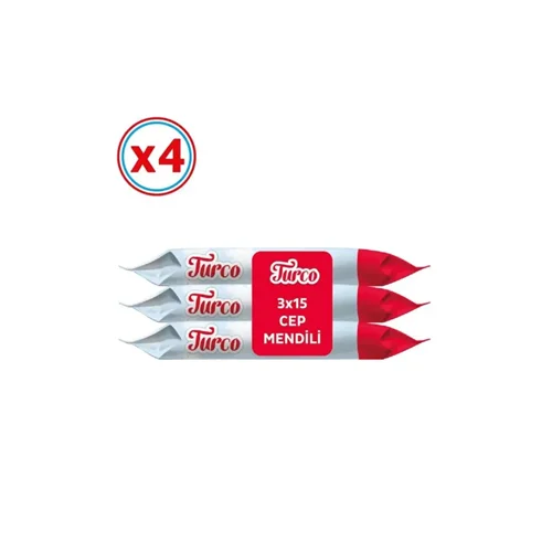 دستمال مرطوب کودک جیبی بچه ترک معطر ۱۲ بسته 15 عددی