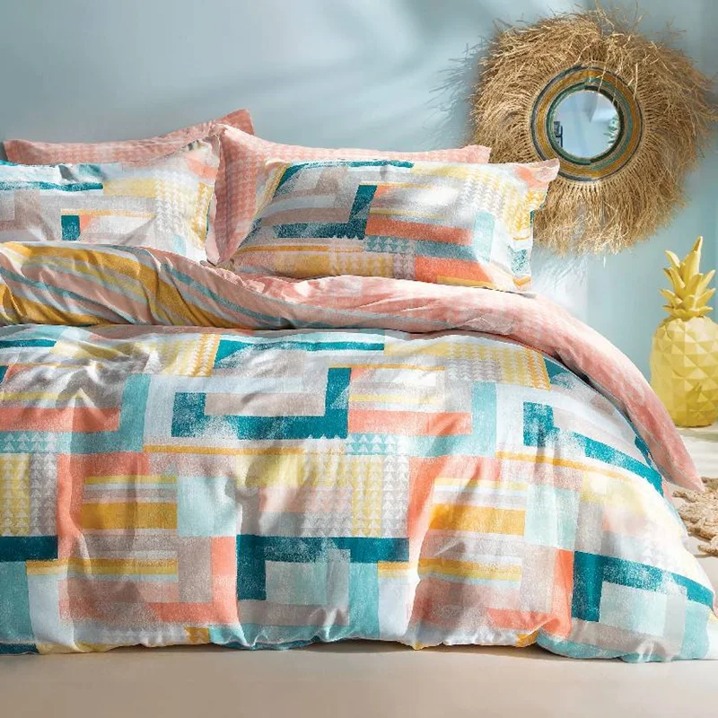 عکس سرویس کاور لحاف دو نفره یاتاش چستر رنگی